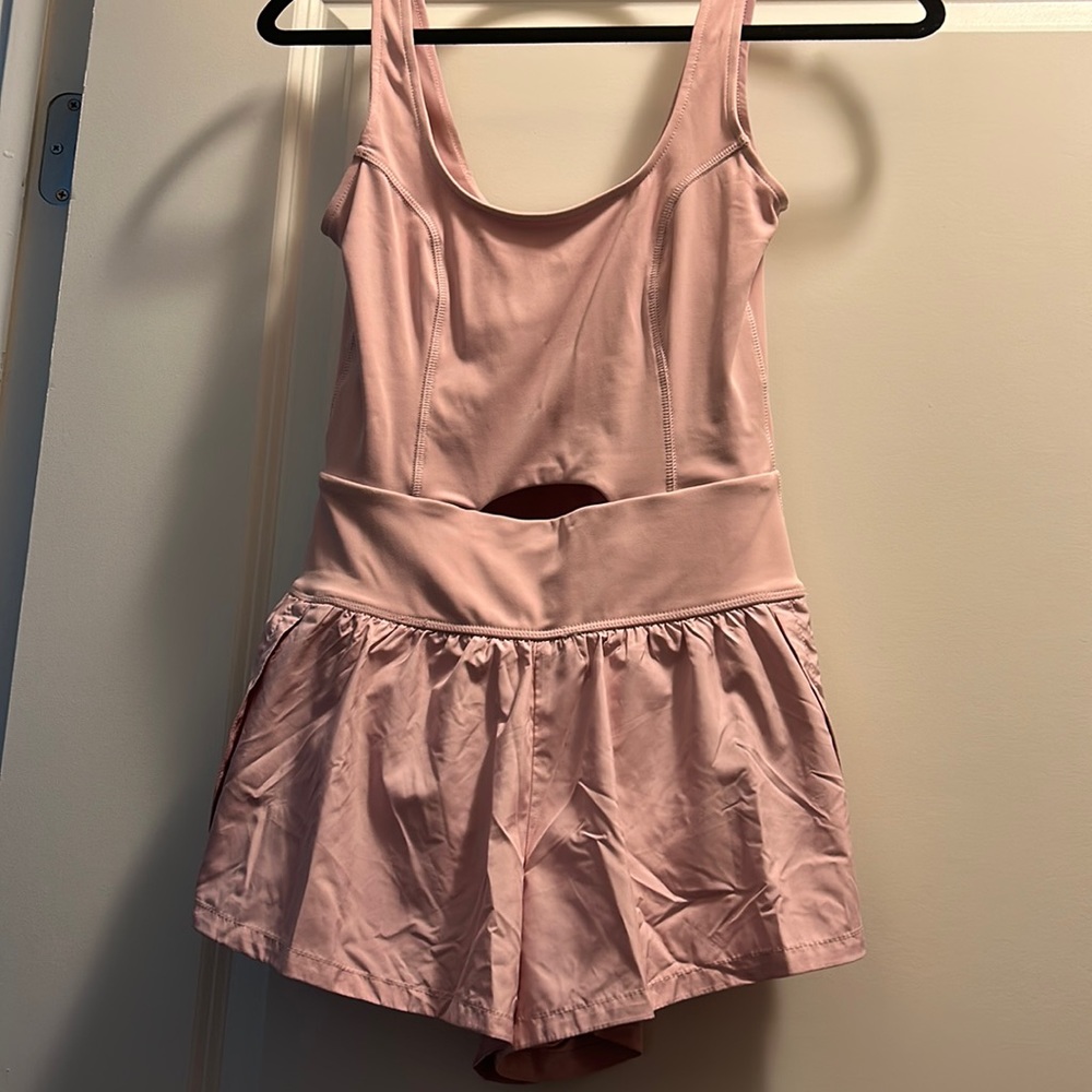 Pink aero one piece